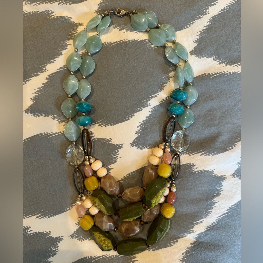 Anthropologie Beaded Statement Necklace!
